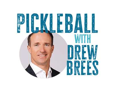 Pickleball with Drew Brees