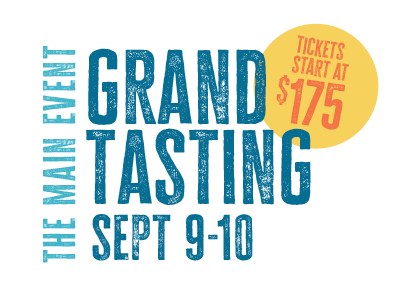 2-Day Grand Tasting Event on Sept 9-10