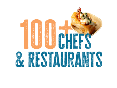 100+ Chefs and Restaurants