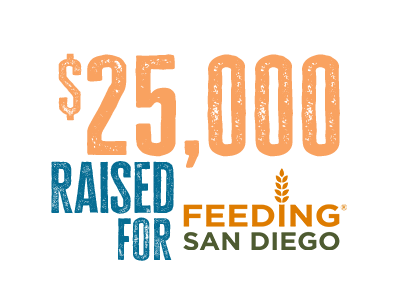 $25k Raised for Feeding San Diego